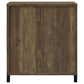 Arlington Sliding Door Home Bar Wine Cabinet Rustic Oak