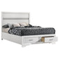 Miranda 51-inch Wood Full Storage Panel Bed White