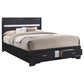 Miranda 5-piece Eastern King Bedroom Set Black