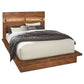 Winslow Wood California King Panel Bed Smokey Walnut