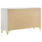 Lucia 6-drawer Dresser Cabinet White