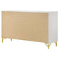 Lucia 6-drawer Dresser Cabinet White