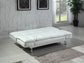 Dilleston Upholstered Tufted Convertible Sofa Bed White