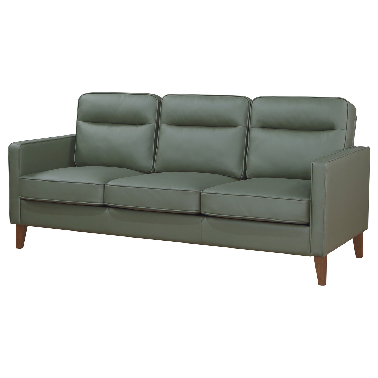 Jonah Upholstered Track Arm Sofa Green