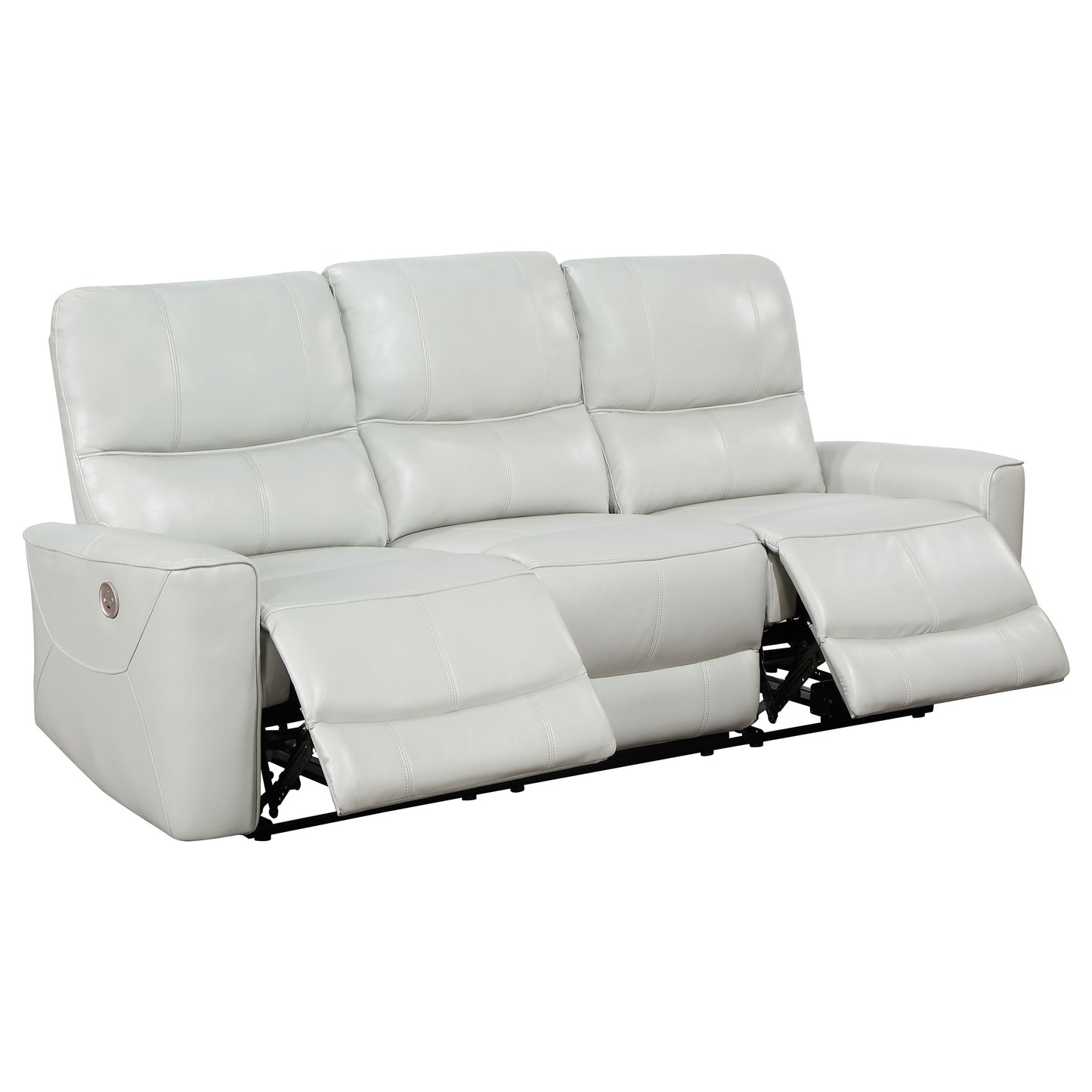 Greenfield 3-piece Power Reclining Sofa Set Dove Grey