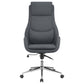 Cruz Upholstered Adjustable Home Office Desk Chair Grey