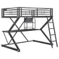 Parkview Full Workstation Loft Bed Black