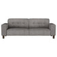 Deerhurst Upholstered Track Arm Tufted Sofa Charcoal