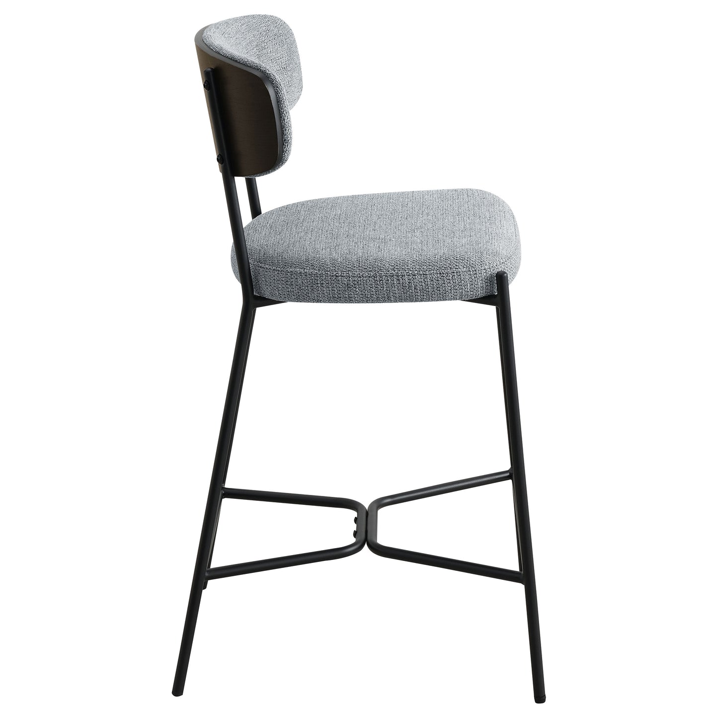 Elison Counter Height Bar Stool Grey (Set of 2)