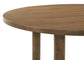 Biltmore 5-piece 46-inch Round Wood Dining Table Set Walnut