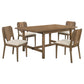 Biltmore 5-piece 71-inch Rectangular Dining Table Set Walnut