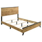 Kaywood 51-inch Eastern King Panel Bed Natural Pine