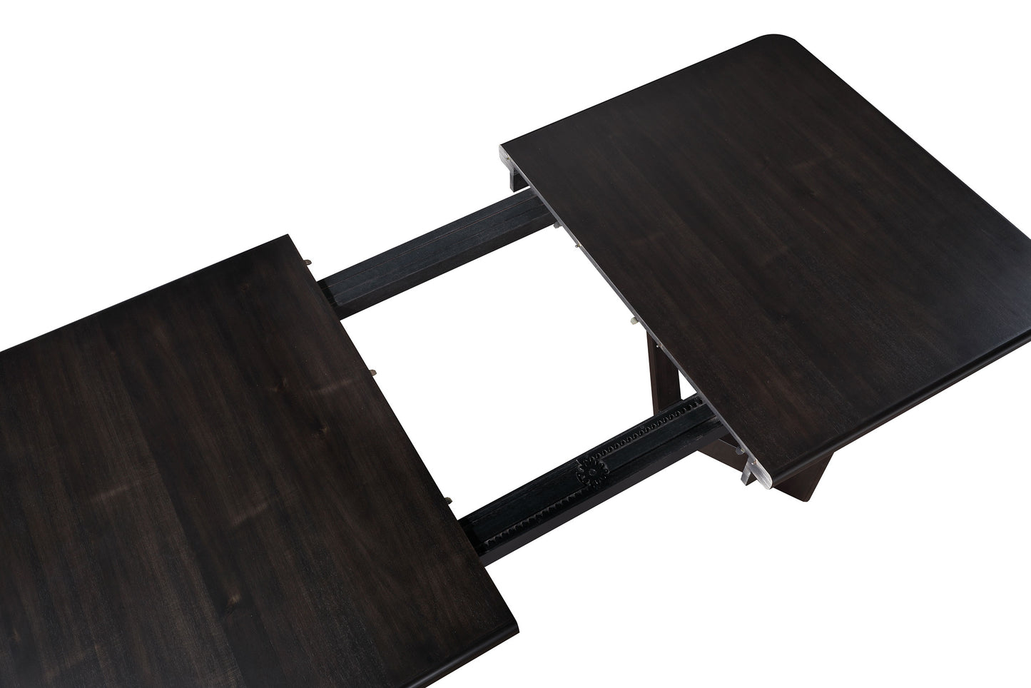 Hathaway 5-piece Rectangular Dining Table Set Acacia Brown